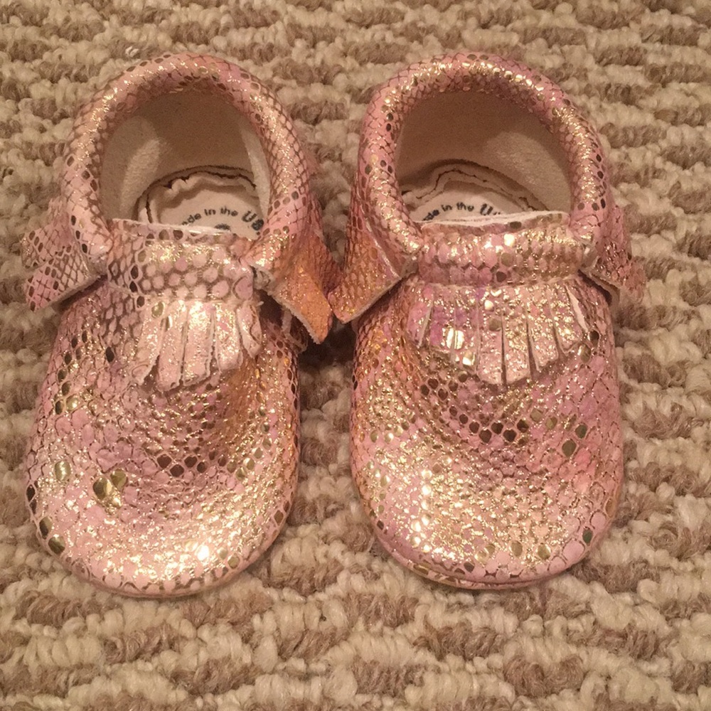 NEVER WORN Snake Skin Print Freshly Picked Moccs!!